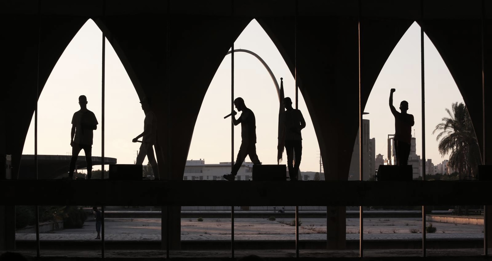 Fete de la music & Team 06. Our #rap match performing at the “ Fête de la Musique ” in front of their first public audience!