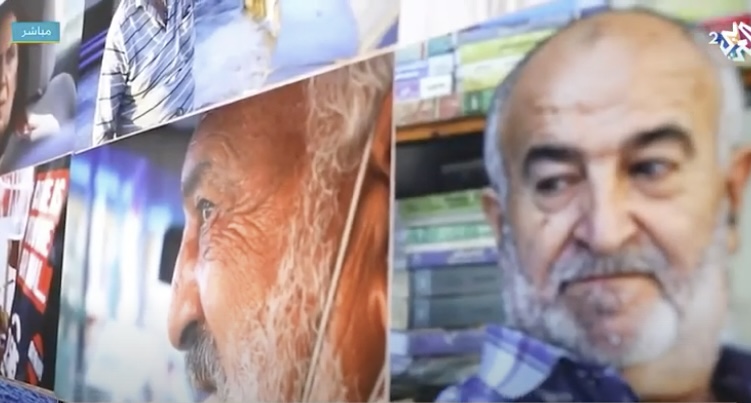 “Wrinkles of Beirut” exhibition. Short description: Hussam’s first exhibition focused on the tridimensional relation of 6 characters and their connection with their field of work.