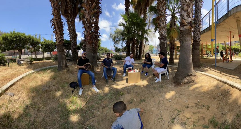 Agora music band. Short description: When the music sector is doomed, the Agora band finds a way to keep playing.