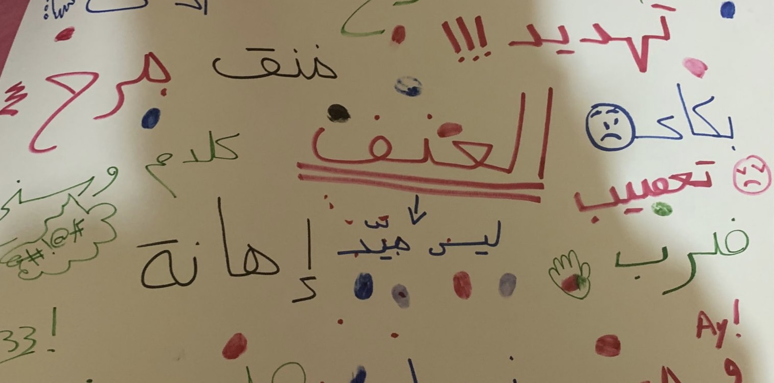 Photovoice sessions. Short description: During 7 months, 4 Tri-pulley facilitators helped survivors of violence, women, children, refugees, LGBTQ community members, teenage girls, scouts, elderly and activists, in Beirut and Tripoli, express their daily life experience of collective violence through photos and drawings.